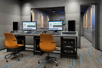 design 3d studio apartment 3d studio podcast 3d studio room in realistic 3d