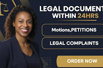review, edit, and format legal documents for court filing