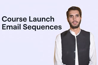 write a high converting course launch email sequence for coaches