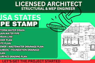 design drainage, grading, and stormwater management plans for permit approval