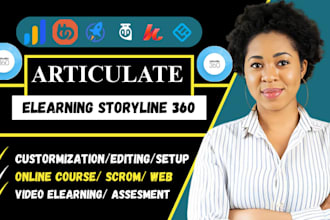 create interactive and engaging courses on articulate 360, storyline and rise