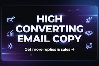 write high converting cold emails and sales emails
