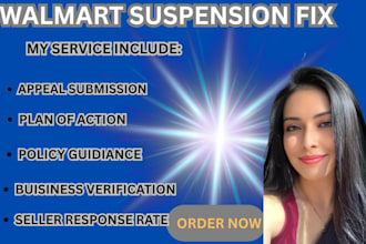 fix walmart suspension plan of action appeal writing