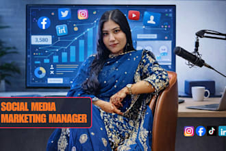 do social monthly social media manager and post creater