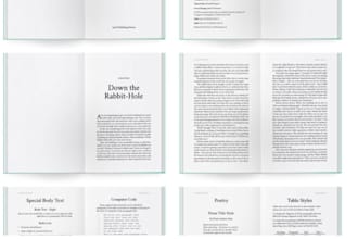 mi occupero della formattazione e della progettazione del layout del libro