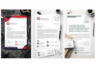 create professional stationery design and brand identity
