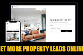 do a vacation website, airbnb website, rental website