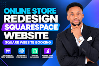 build square online store redesign squarespace website square website booking