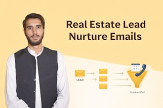 write real estate lead nurture email sequences to convert cold leads