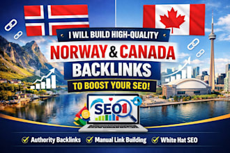 boost your google ranking with da90 norway and canada backlinks
