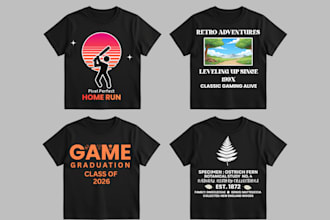design vintage 90s aesthetic gaming graphics for your brand