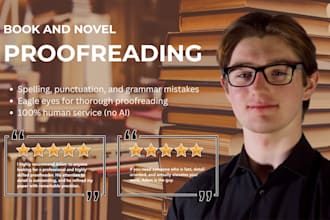 proofread your book or novel