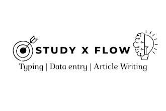 do data entry typing and write notes and assignments
