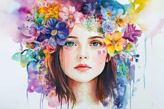 illustrate the best watercolor illustration
