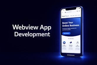 create a webview app from your website