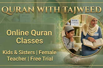 teach quran with proper tajweed online for kids and sisters