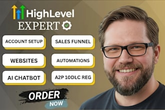 do gohighlevel website design, sales funnel automation, xlead, ghl expert