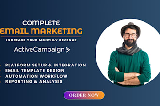 setup activecampaign email automation and sales funnel