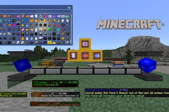create minecraft plugins, mods, and addons for your server java and  bedrock