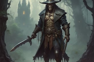 fantasy horror and fantasy horror character