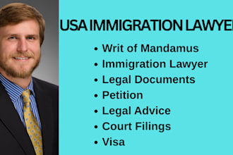 draft, review, and help you file a writ of mandamus for immigration delays