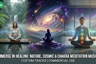 make ambient, mediation music