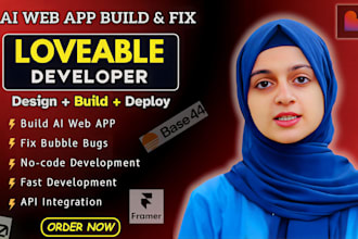 fix, build fast web app with base44, lovable, softr bubble ai, cursor, replit ai