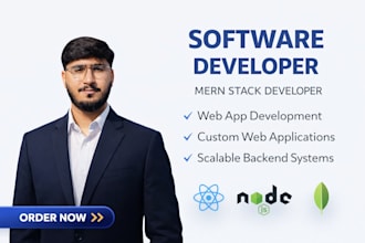 be  software developer mern stack developer for web app development software dev