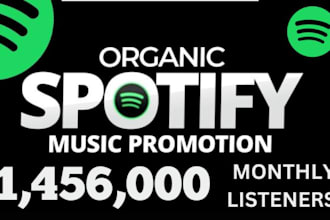 promote spotify music to increase in monthly listener, spotify monthly listener