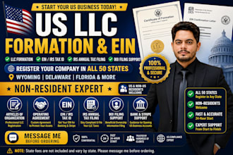 do US llc formation and ein registration