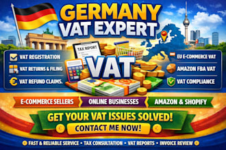 do german vat registration, germany tax filing, corporate tax income tax, vat id