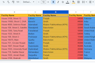 do excel data entry, copy paste, convert PDF, typing, data entery