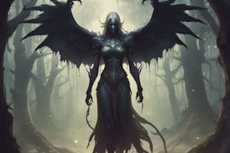 fantasy horror and fantasy horror character
