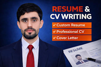 edit your resume,  cv and cover letter