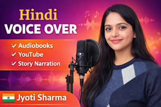 do hindi voice over and story narration