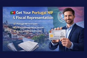 get your portugal nif and provide fiscal representation