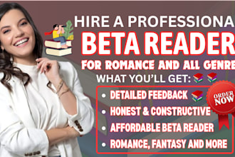 be your beta reader, alpha reader, romance beta reader, fantasy beta reader