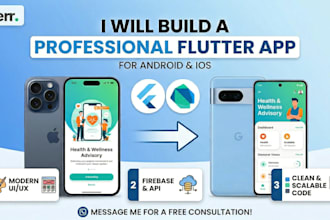 build a professional and scalable flutter apps