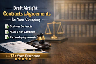 draft enforceable business contracts and ndas