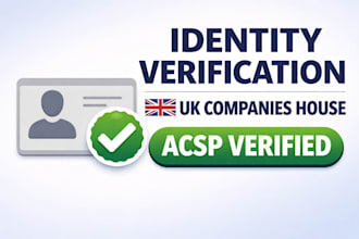 do your UK companies house identity verification