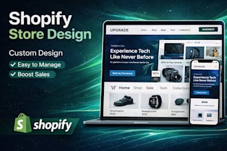 build a shopify website for your online store
