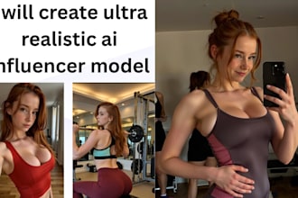 creat ai influencer model ai model for instagram lora training comfyui flux
