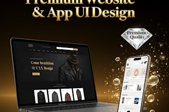 design modern website UI UX and mobile app UI