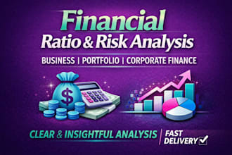 financial ratio analysis risk portfolio management, business corporate finance