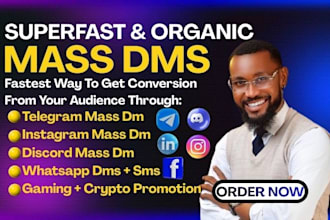 send instagram mass dm linkedin mass dm discord mass dm daily outreach cold dm
