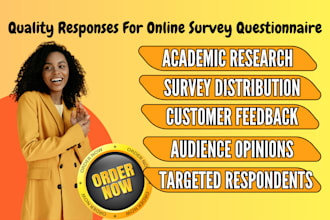 get quality responses for online survey questionnaire