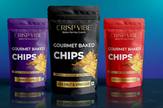 design custom product packaging, boxes, pouches, and retail ready labels