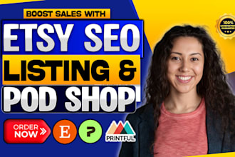 etsy print on demand shop etsy SEO for titles, tags to rank etsy shop listing