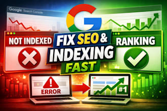 do technical SEO, onpage GEO aeo optimization, google console and indexing
