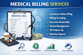 medical billing, payment posting, denial handling